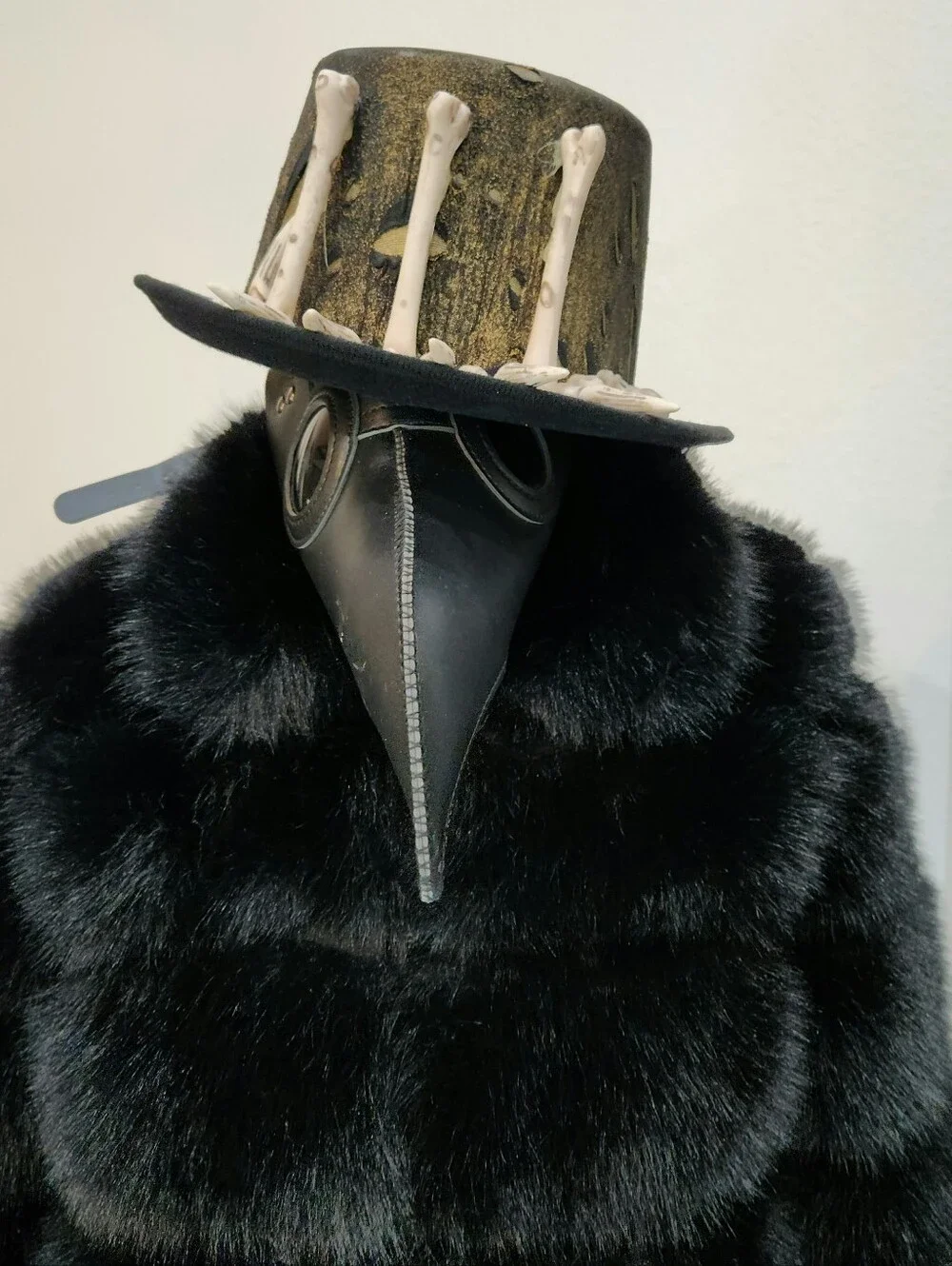 Steampunk Plague Doctor Mask – Gothic Bird Beak Cosplay Face Mask